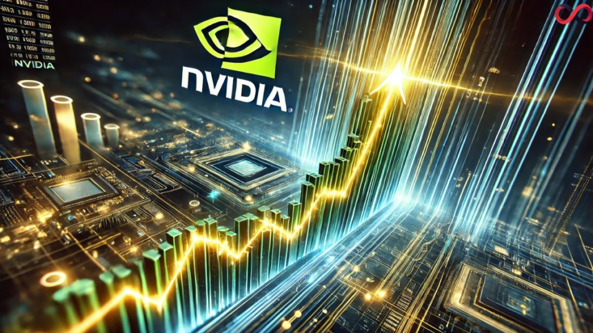 nvidia stock continues to soar toward a record high.