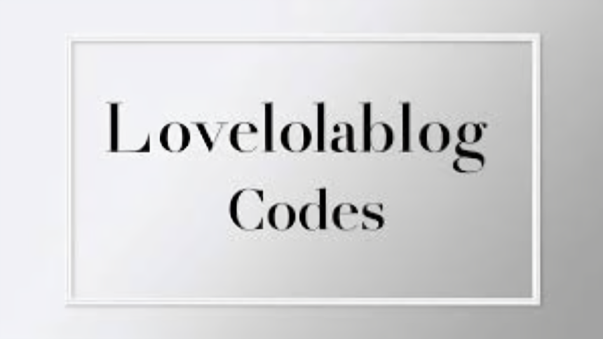 lovelolablog codes